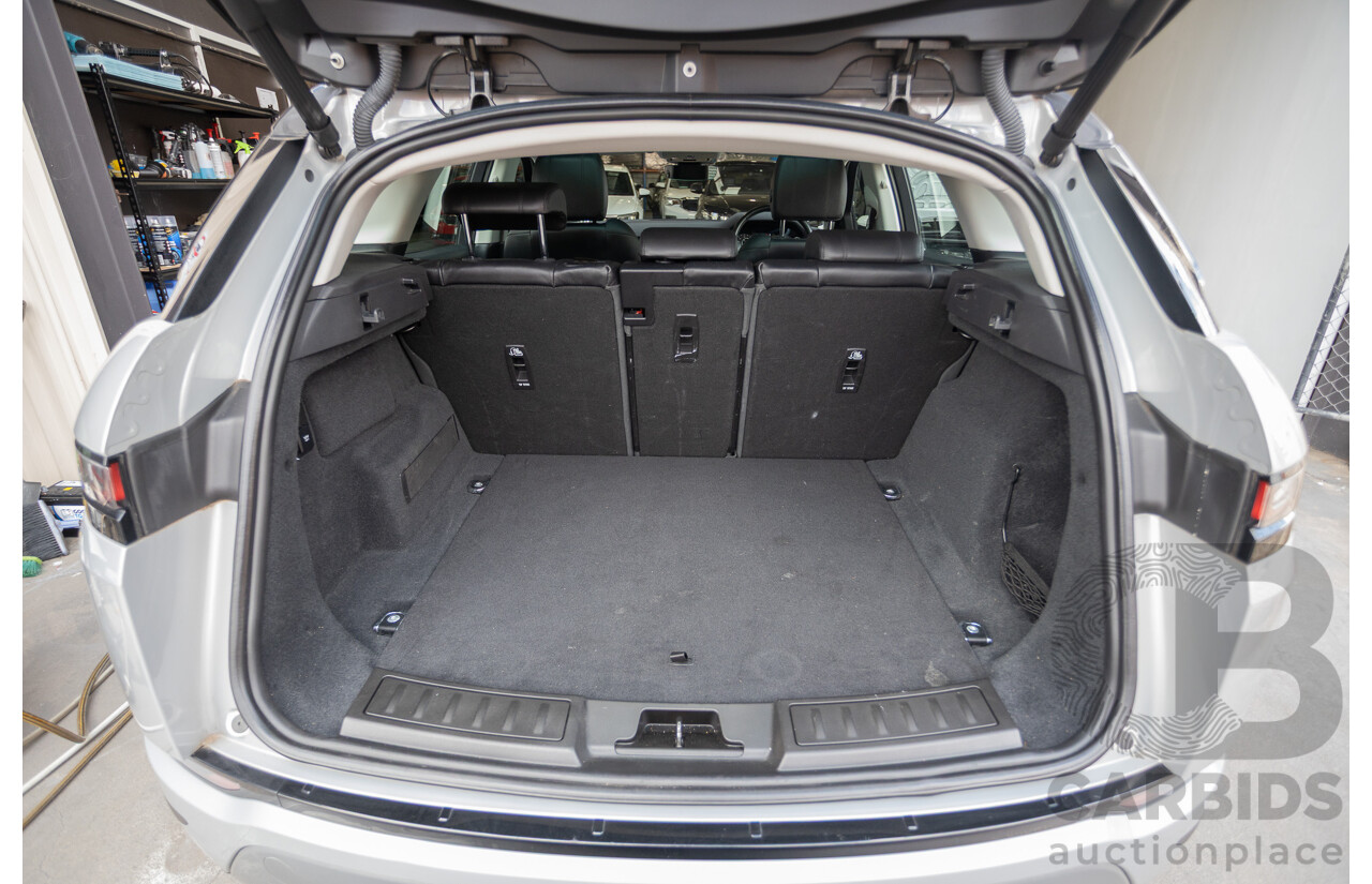 1/2020 Land Rover Range Rover Evoque P200 S (147kW) (AWD) L551 MY20.25 4D Wagon Seoul Silver Pearl Turbo 2.0L