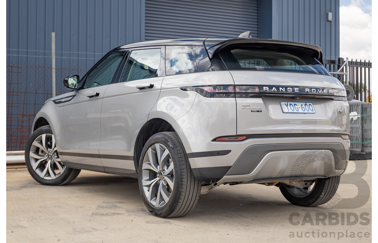 1/2020 Land Rover Range Rover Evoque P200 S (147kW) (AWD) L551 MY20.25 4D Wagon Seoul Silver Pearl Turbo 2.0L