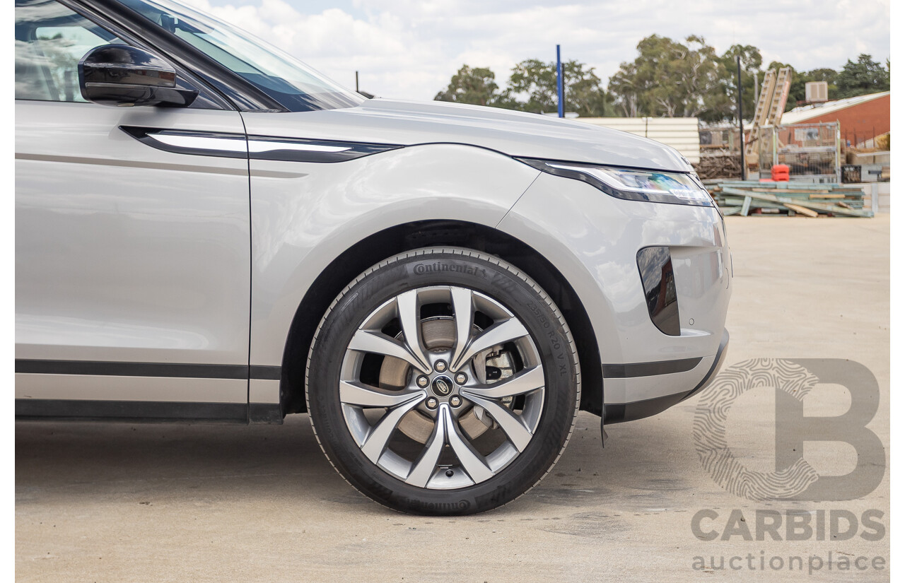 1/2020 Land Rover Range Rover Evoque P200 S (147kW) (AWD) L551 MY20.25 4D Wagon Seoul Silver Pearl Turbo 2.0L