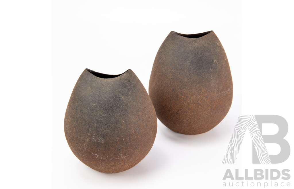 Pair of 'Pot' Vases by Colin Browne