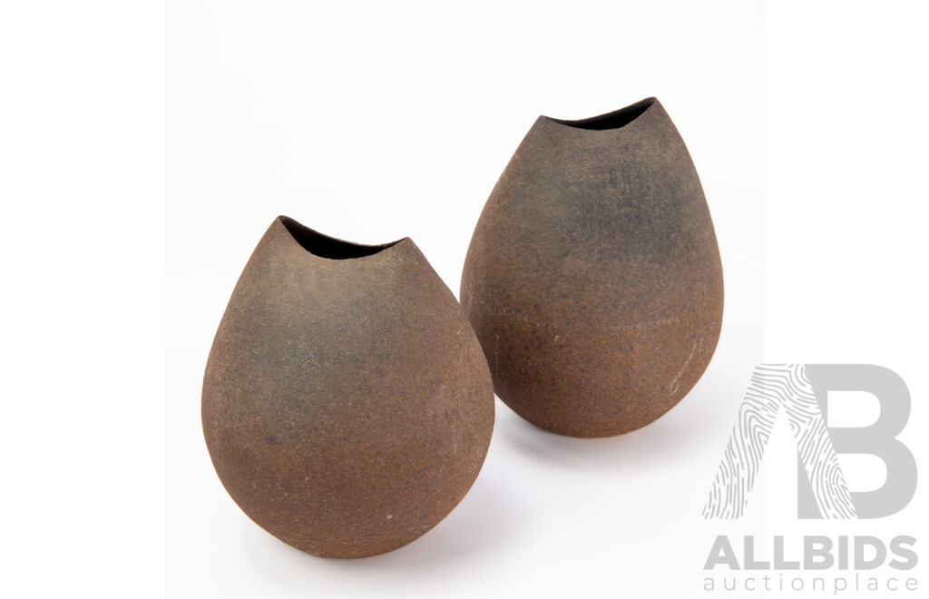 Pair of 'Pot' Vases by Colin Browne