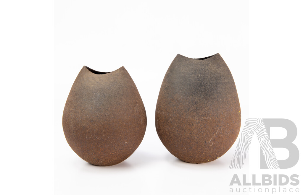 Pair of 'Pot' Vases by Colin Browne