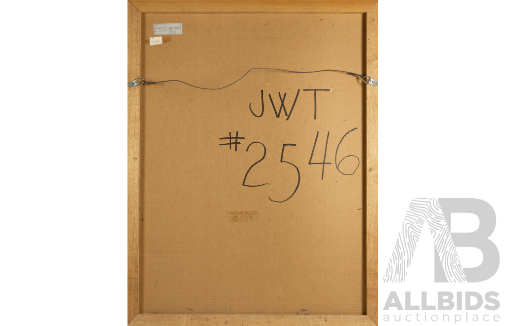 Jasper Johns 'Device' 1972 Colour Lithograph Initialled OK Large Framed Print 101 x 78 cm