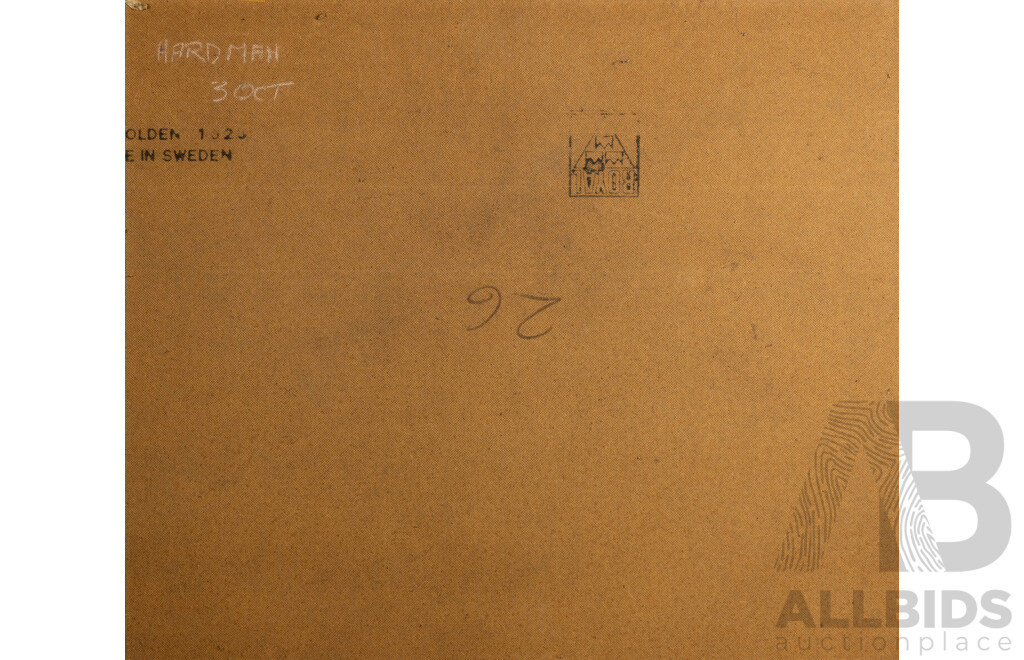 Yoshitoshi Mori (20th Century, Japanese, 1898-1992), Kokusenya, Wonderful Original Vintage Stencil Dye Signed & Editioned on Paper, 60 x 70 cm (sheet & image)