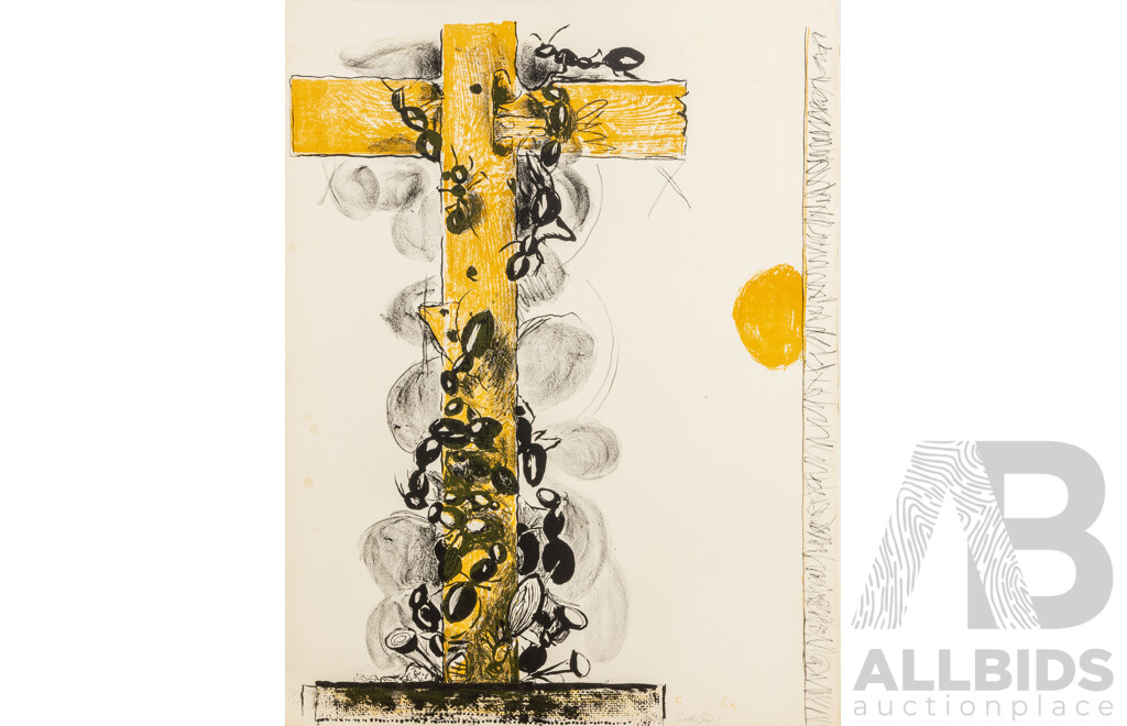 Graham Sutherland, (20th Century, British, 1903-1980),  Le Tour De Oiseaux[Tower of Birds] (1976), Collection of Three Wonderful Lithographs on Wove Paper, Signed & Editioned in Folder, 66 x 50 cm (sheets) (3)