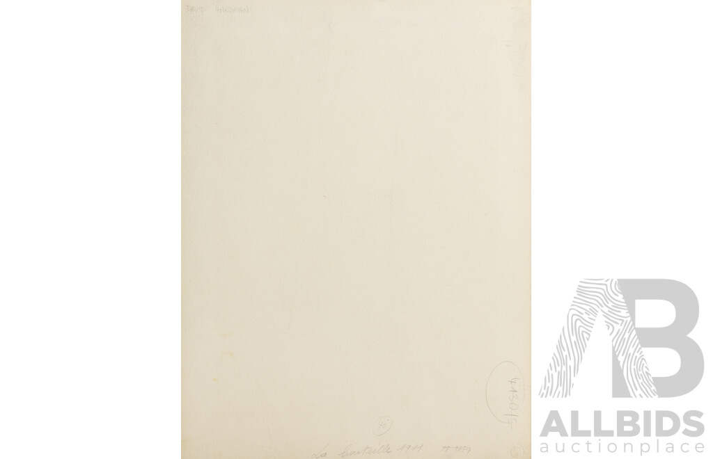 Georges Braque, (19/20th Centuries, French, 1882-1963), La Bouteille, Wonderful Vintage Original Lithograph From Derriere Le Mirroir 138, May 1963, 47 x 36 cm  (sheet)