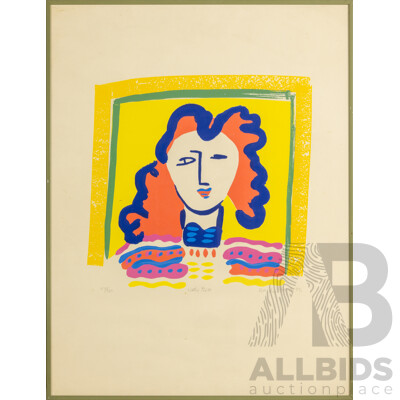 Sandy Boyd, (20th Century), Judy Two (1984), Original Screenprint, 66 x 51 cm (frame)