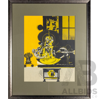 Graham Sutherland, (20th Century, British, 1903-1980), Tower of Birds, (c1975-76), Wonderful Original Editioned & Signed Colour Lithograph, 97 x 80 cm (frame)