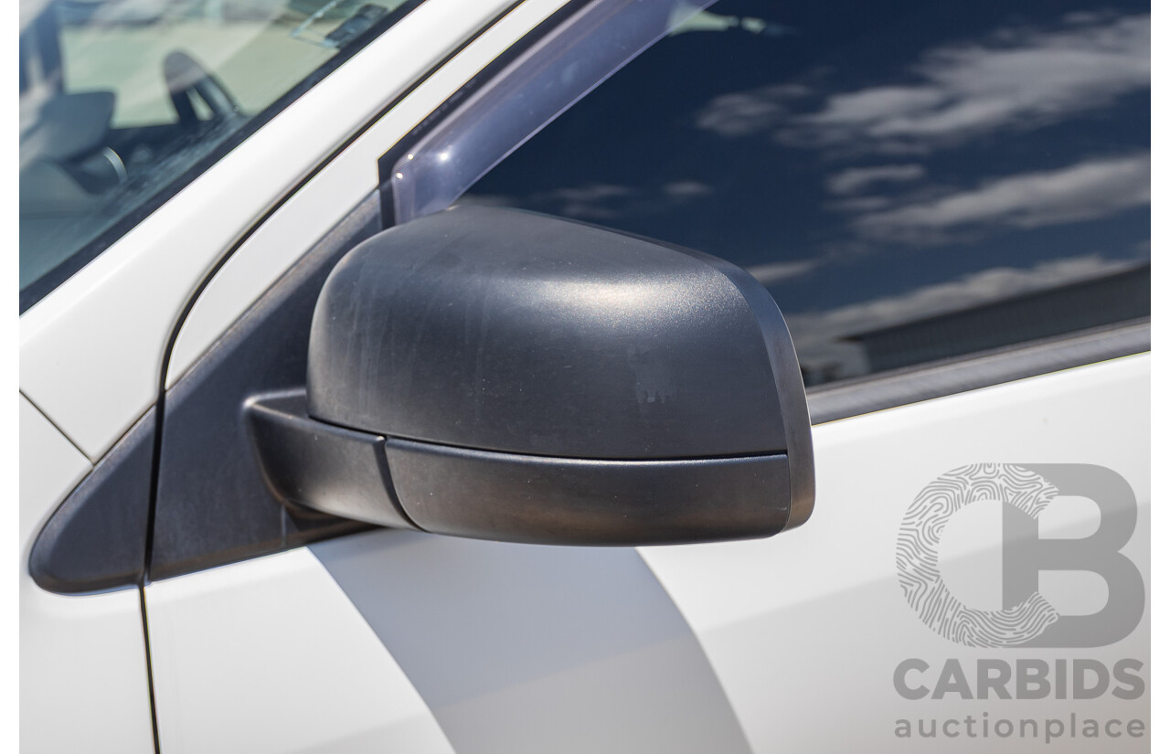 12/2016 Mazda BT-50 XT Hi-Rider (4x2) MY16 Cab Chasis Cool White Turbo Diesel 2.2L