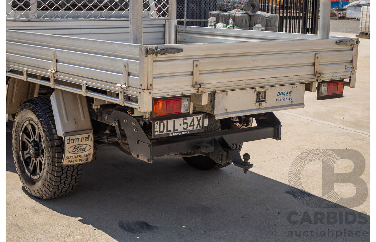 12/2016 Mazda BT-50 XT Hi-Rider (4x2) MY16 Cab Chasis Cool White Turbo Diesel 2.2L