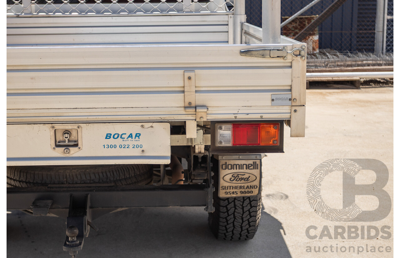 12/2016 Mazda BT-50 XT Hi-Rider (4x2) MY16 Cab Chasis Cool White Turbo Diesel 2.2L