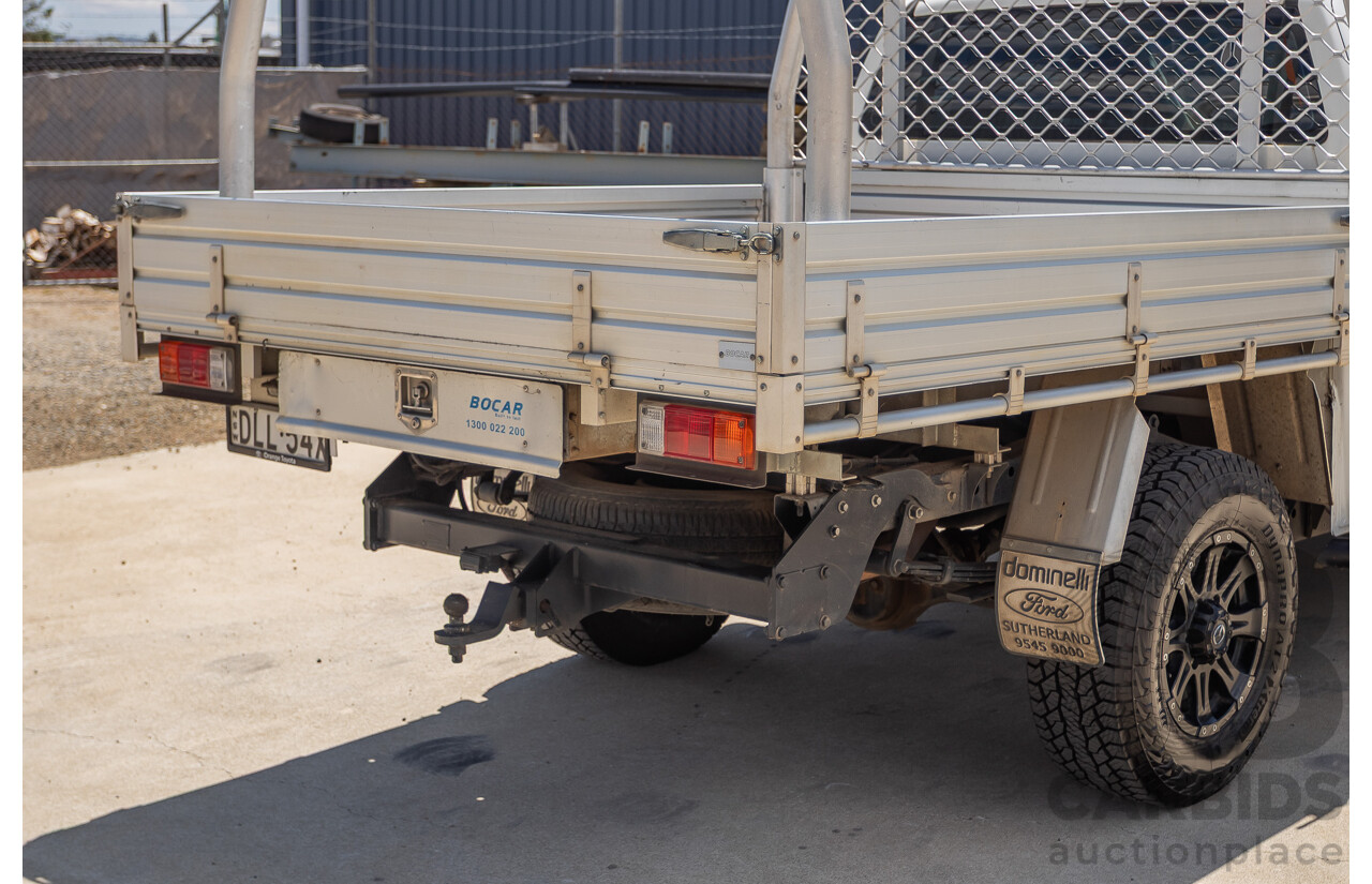 12/2016 Mazda BT-50 XT Hi-Rider (4x2) MY16 Cab Chasis Cool White Turbo Diesel 2.2L