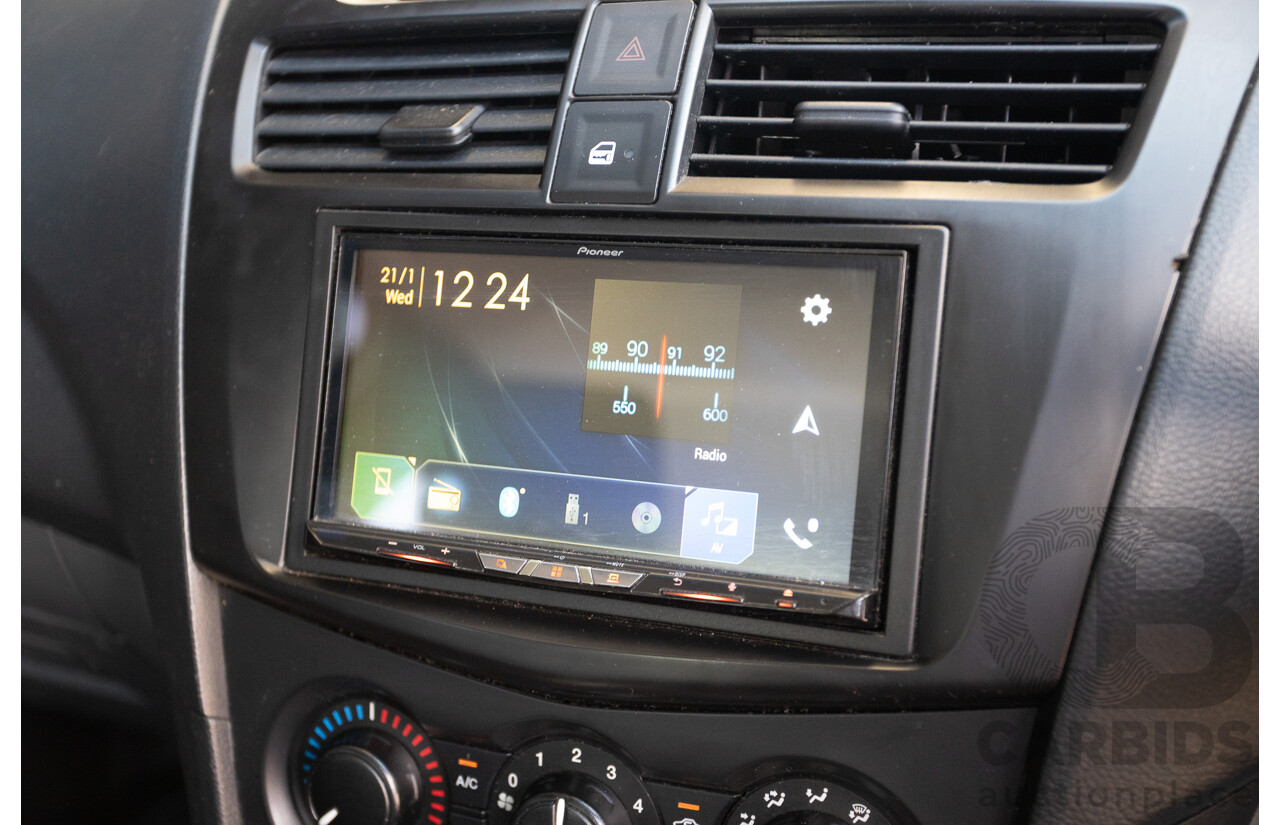 12/2016 Mazda BT-50 XT Hi-Rider (4x2) MY16 Cab Chasis Cool White Turbo Diesel 2.2L