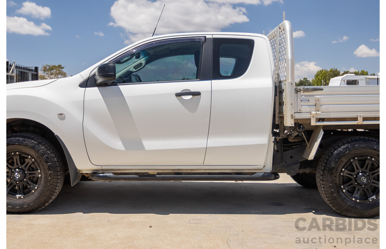12/2016 Mazda BT-50 XT Hi-Rider (4x2) MY16 Cab Chasis Cool White Turbo Diesel 2.2L
