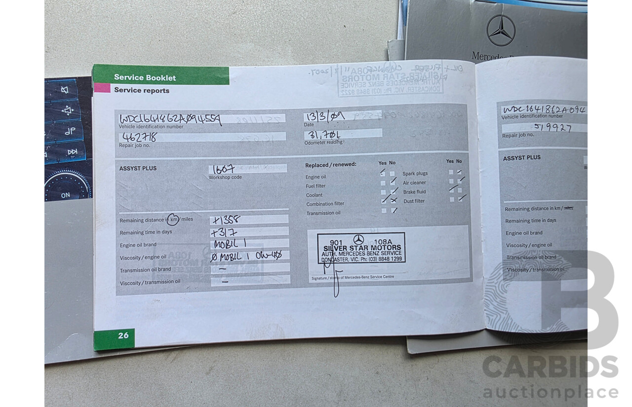 4/2006 Mercedes-Benz ML 350 (AWD) W164 4d Wagon Silver 3.5L