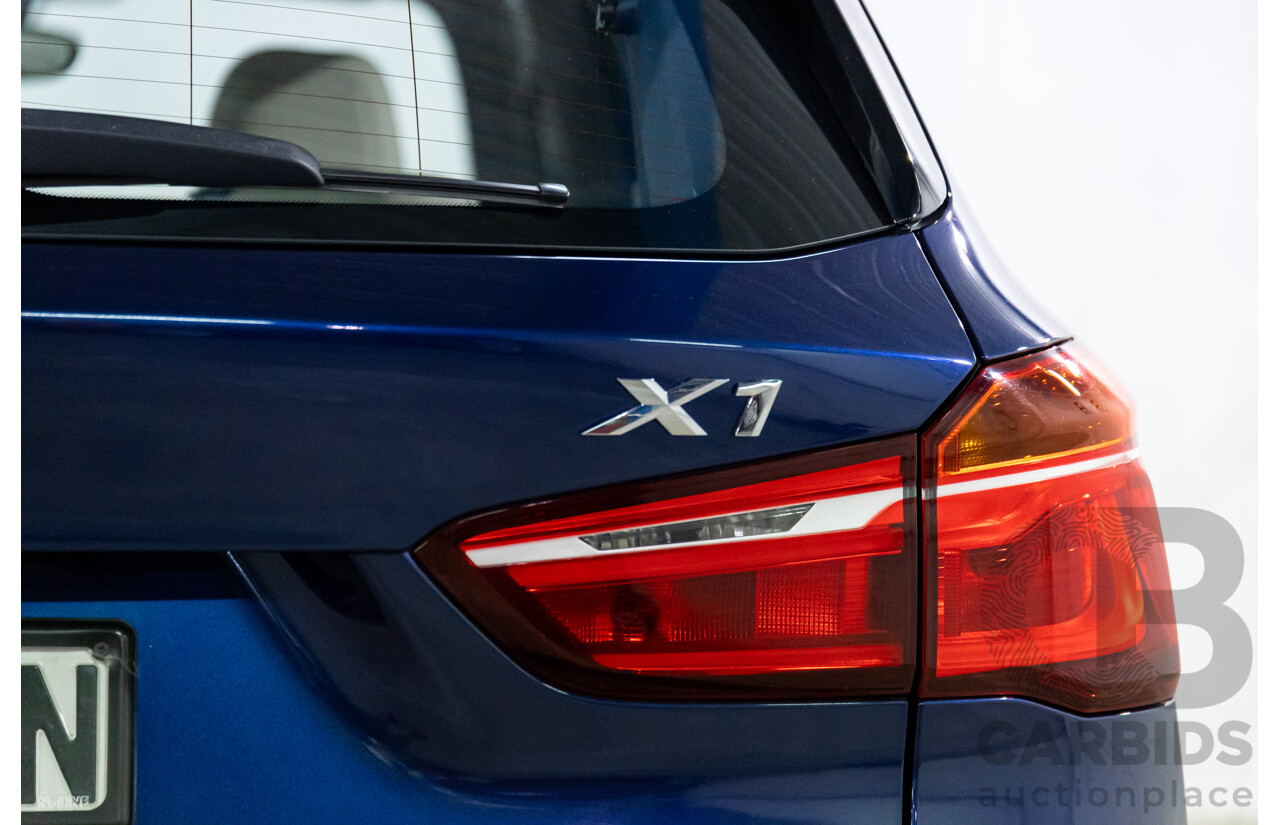 01/2016 BMW X1 sDrive20i xLine (FWD) F48 4d Wagon Meditteranean Blue Metallic Turbo 2.0L