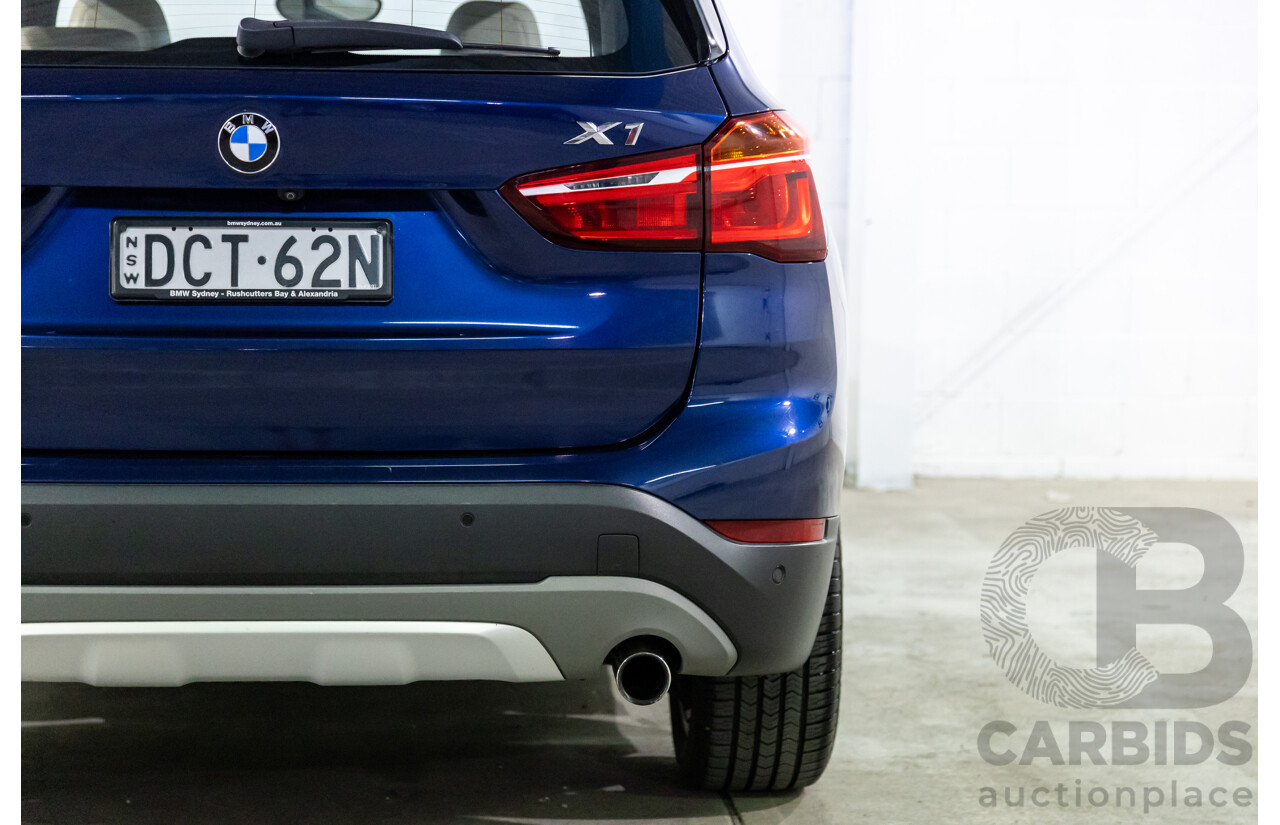 01/2016 BMW X1 sDrive20i xLine (FWD) F48 4d Wagon Meditteranean Blue Metallic Turbo 2.0L