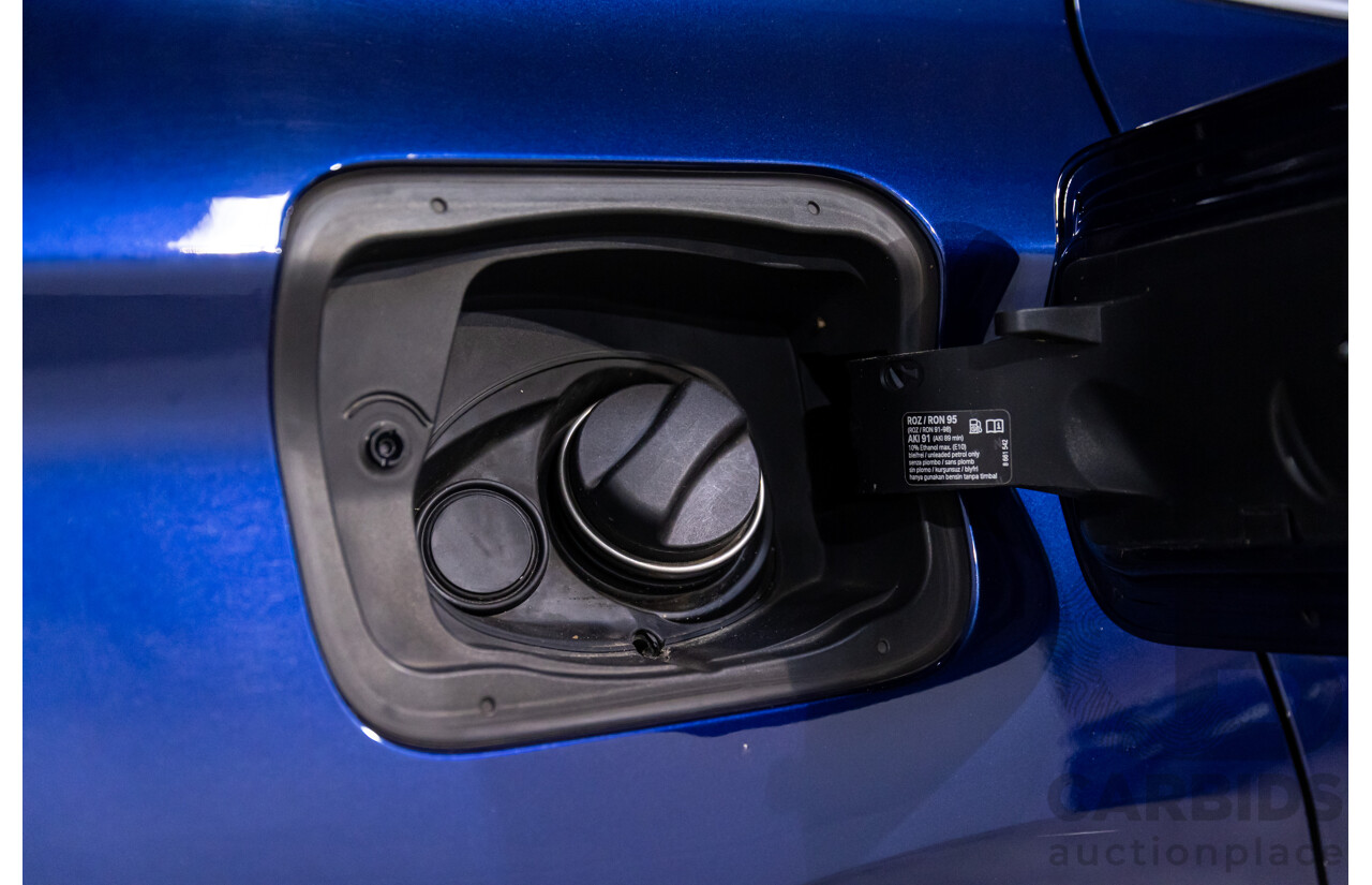 01/2016 BMW X1 sDrive20i xLine (FWD) F48 4d Wagon Meditteranean Blue Metallic Turbo 2.0L