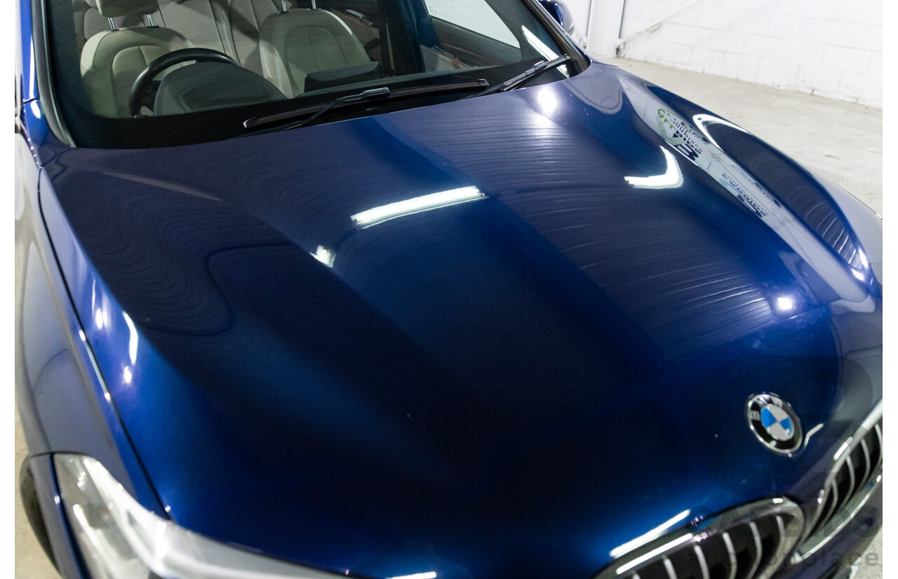 01/2016 BMW X1 sDrive20i xLine (FWD) F48 4d Wagon Meditteranean Blue Metallic Turbo 2.0L