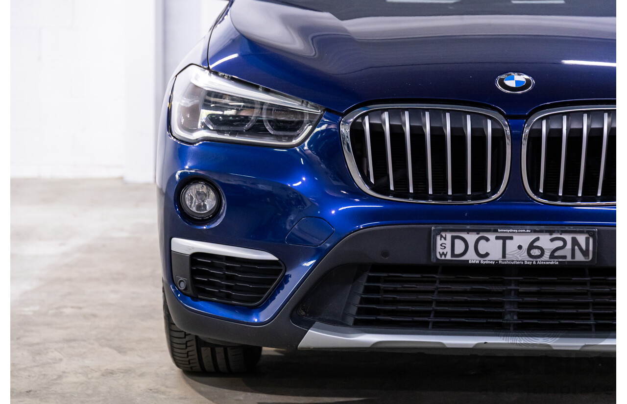 01/2016 BMW X1 sDrive20i xLine (FWD) F48 4d Wagon Meditteranean Blue Metallic Turbo 2.0L