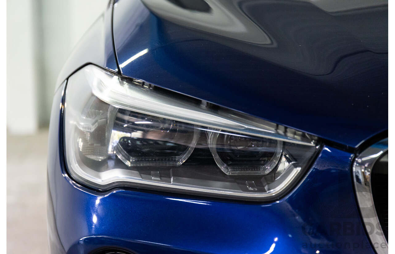 01/2016 BMW X1 sDrive20i xLine (FWD) F48 4d Wagon Meditteranean Blue Metallic Turbo 2.0L