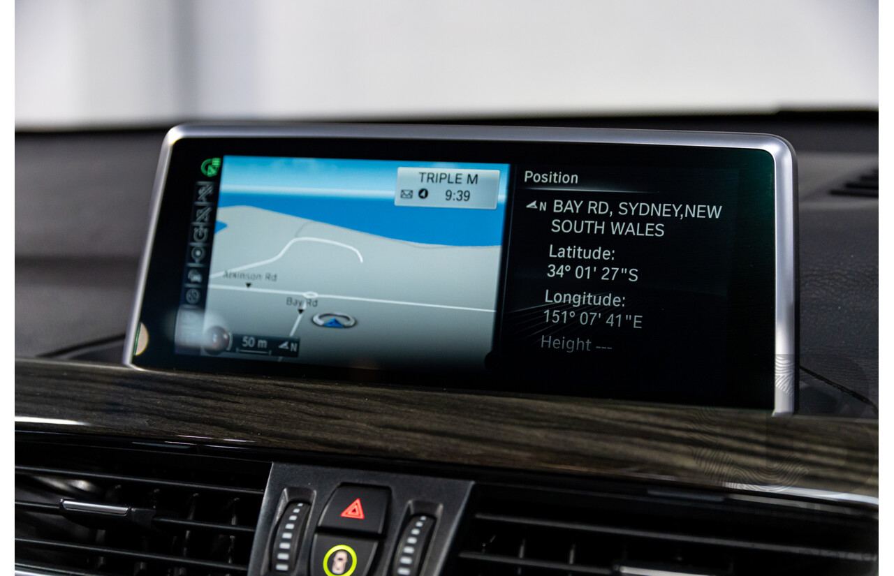 01/2016 BMW X1 sDrive20i xLine (FWD) F48 4d Wagon Meditteranean Blue Metallic Turbo 2.0L