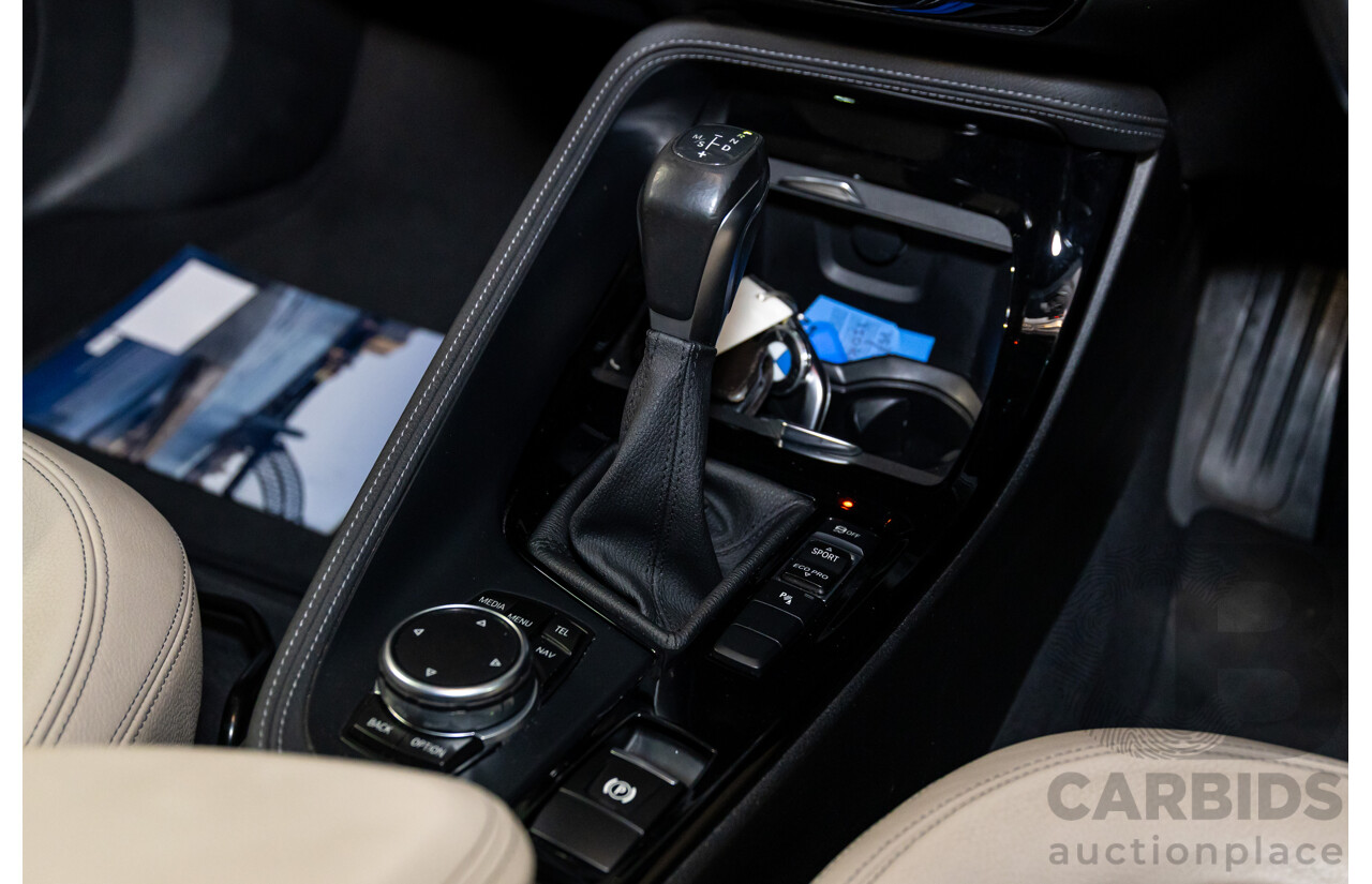 01/2016 BMW X1 sDrive20i xLine (FWD) F48 4d Wagon Meditteranean Blue Metallic Turbo 2.0L