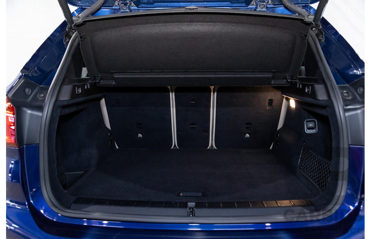 01/2016 BMW X1 sDrive20i xLine (FWD) F48 4d Wagon Meditteranean Blue Metallic Turbo 2.0L