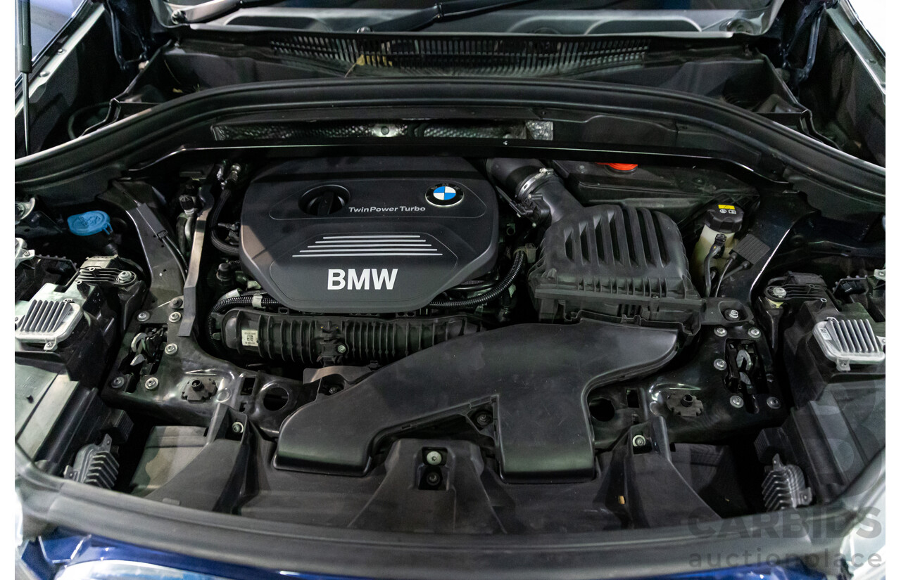 01/2016 BMW X1 sDrive20i xLine (FWD) F48 4d Wagon Meditteranean Blue Metallic Turbo 2.0L