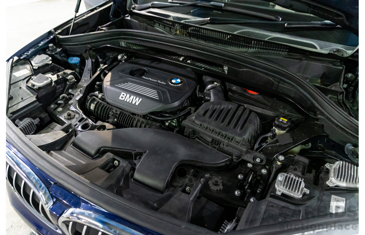 01/2016 BMW X1 sDrive20i xLine (FWD) F48 4d Wagon Meditteranean Blue Metallic Turbo 2.0L