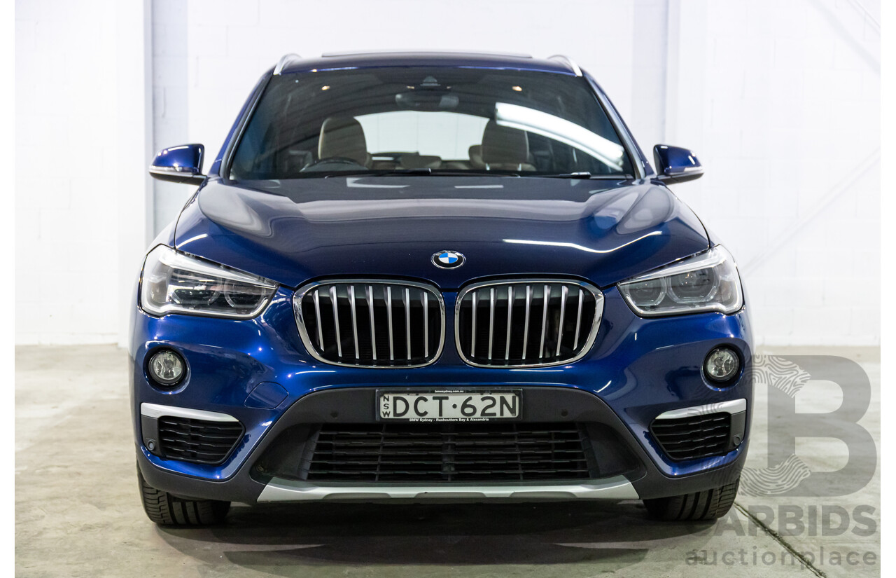 01/2016 BMW X1 sDrive20i xLine (FWD) F48 4d Wagon Meditteranean Blue Metallic Turbo 2.0L