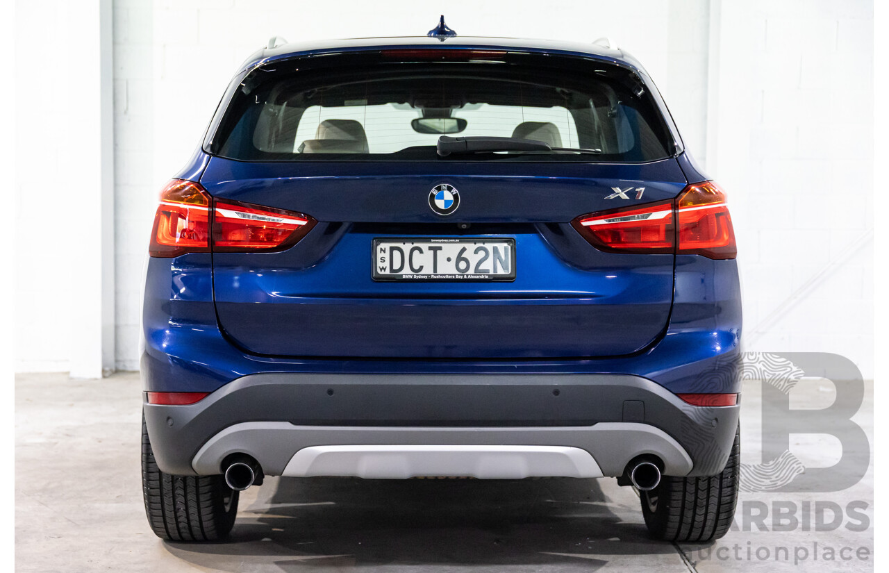 01/2016 BMW X1 sDrive20i xLine (FWD) F48 4d Wagon Meditteranean Blue Metallic Turbo 2.0L