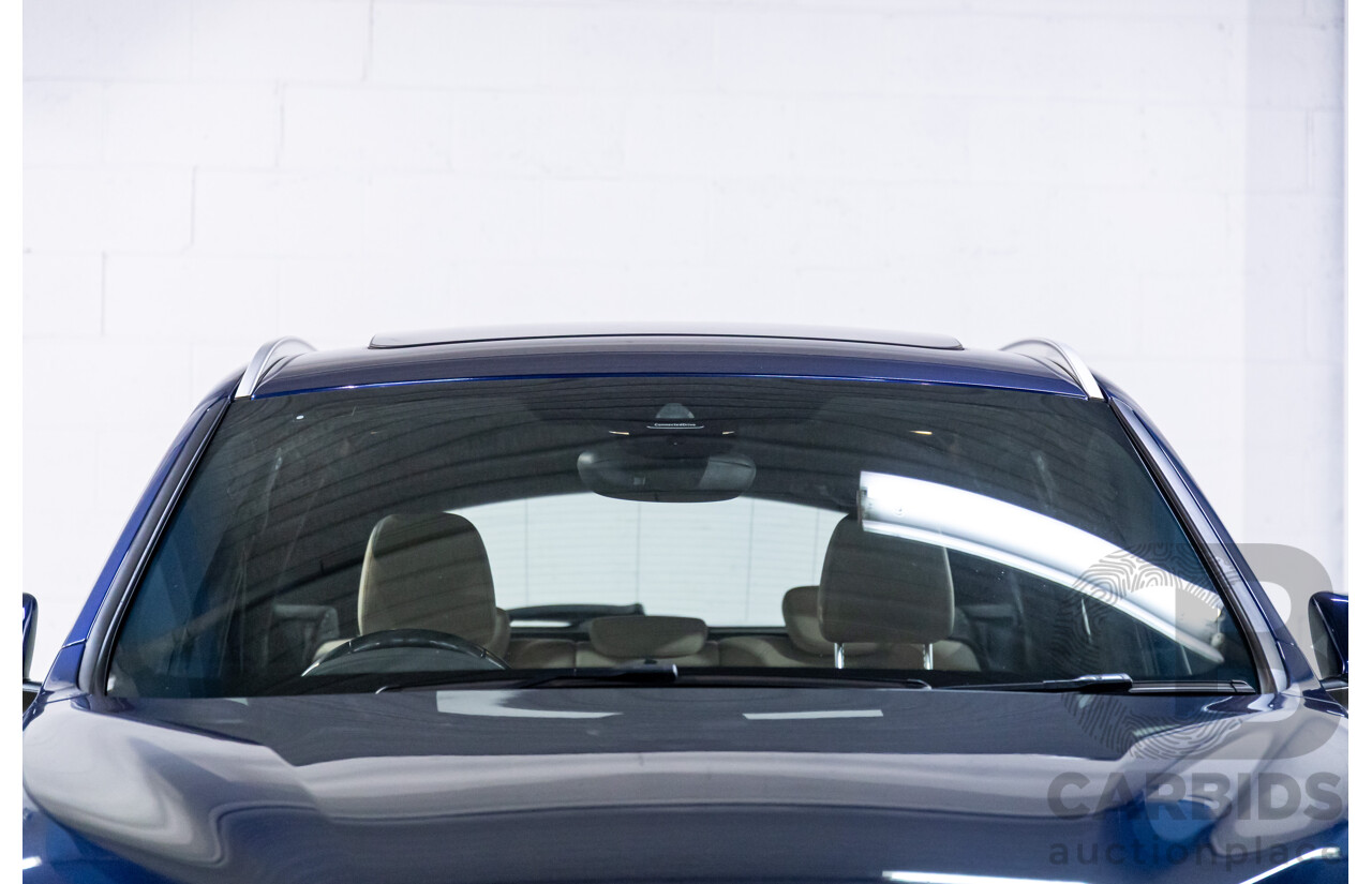 01/2016 BMW X1 sDrive20i xLine (FWD) F48 4d Wagon Meditteranean Blue Metallic Turbo 2.0L