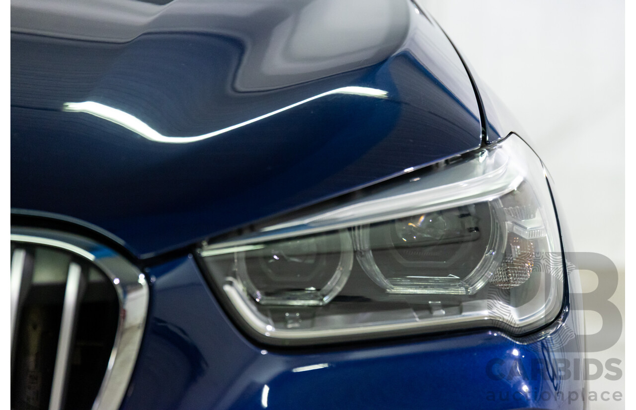 01/2016 BMW X1 sDrive20i xLine (FWD) F48 4d Wagon Meditteranean Blue Metallic Turbo 2.0L