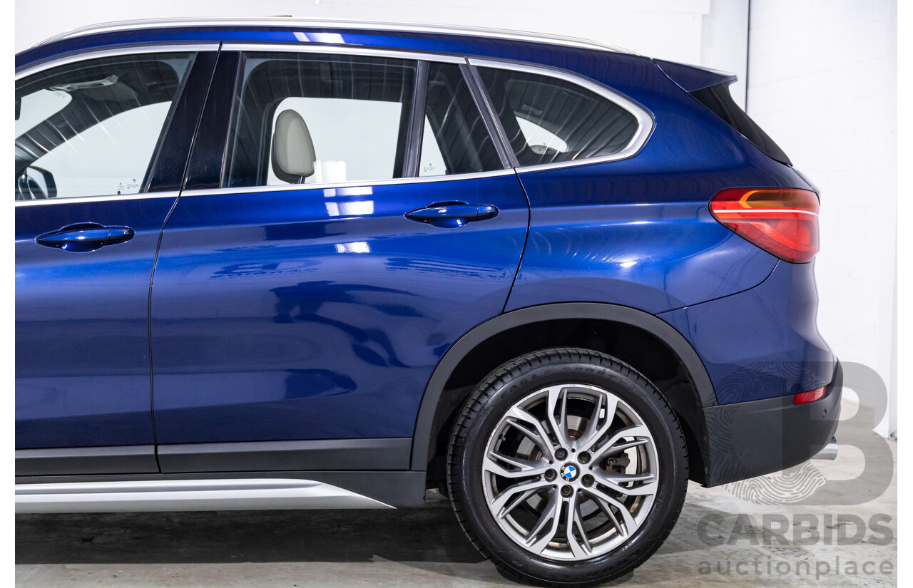 01/2016 BMW X1 sDrive20i xLine (FWD) F48 4d Wagon Meditteranean Blue Metallic Turbo 2.0L