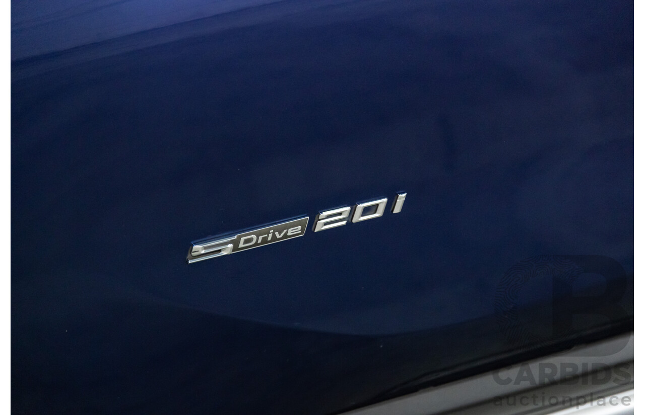 01/2016 BMW X1 sDrive20i xLine (FWD) F48 4d Wagon Meditteranean Blue Metallic Turbo 2.0L