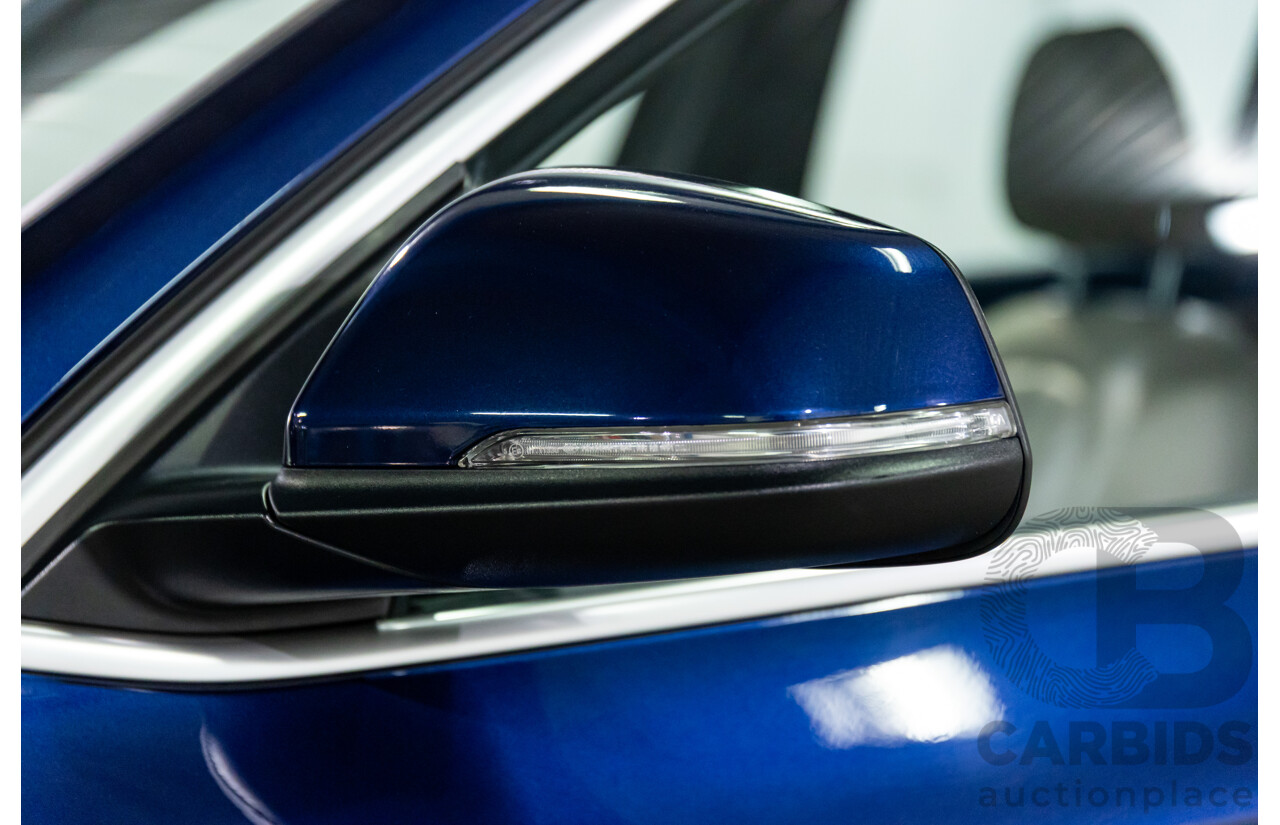 01/2016 BMW X1 sDrive20i xLine (FWD) F48 4d Wagon Meditteranean Blue Metallic Turbo 2.0L