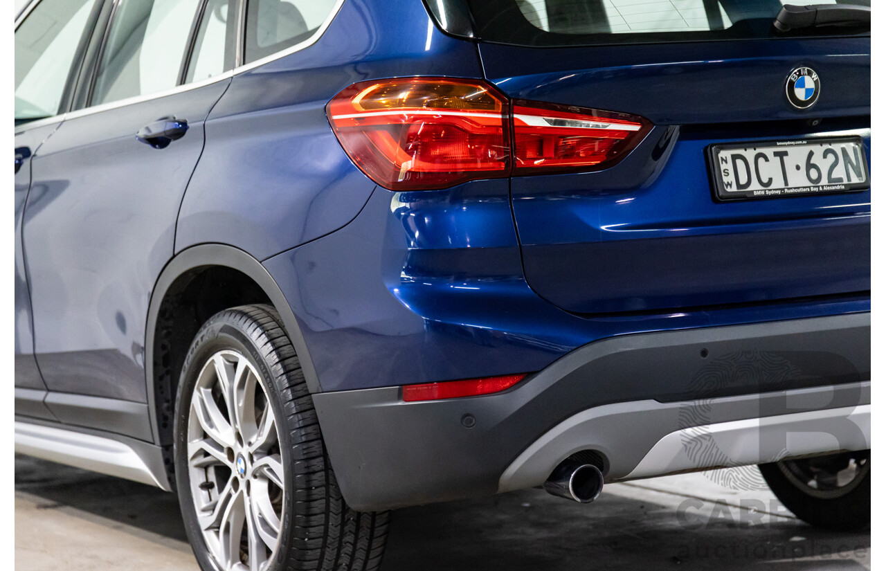 01/2016 BMW X1 sDrive20i xLine (FWD) F48 4d Wagon Meditteranean Blue Metallic Turbo 2.0L