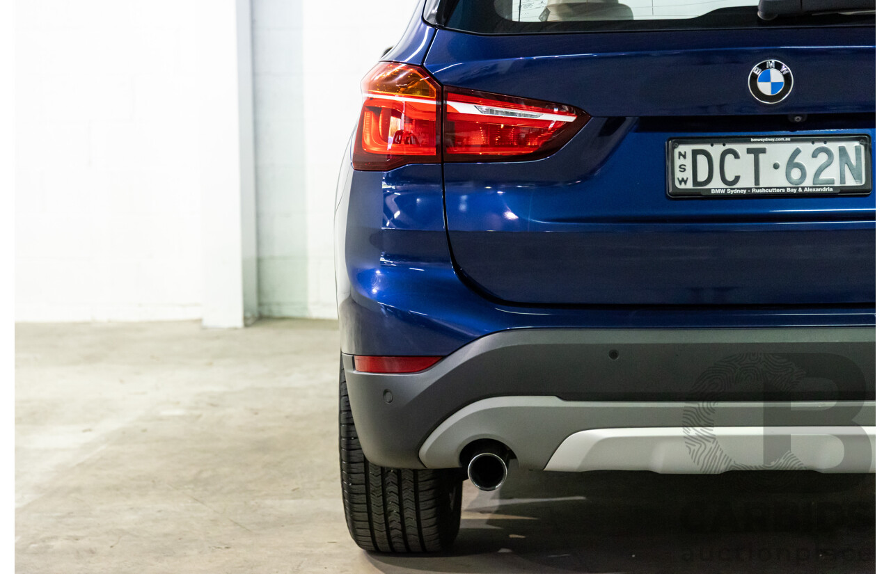 01/2016 BMW X1 sDrive20i xLine (FWD) F48 4d Wagon Meditteranean Blue Metallic Turbo 2.0L