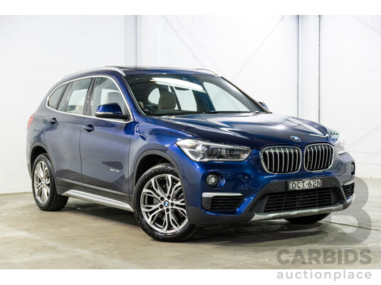 01/2016 BMW X1 sDrive20i xLine (FWD) F48 4d Wagon Meditteranean Blue Metallic Turbo 2.0L