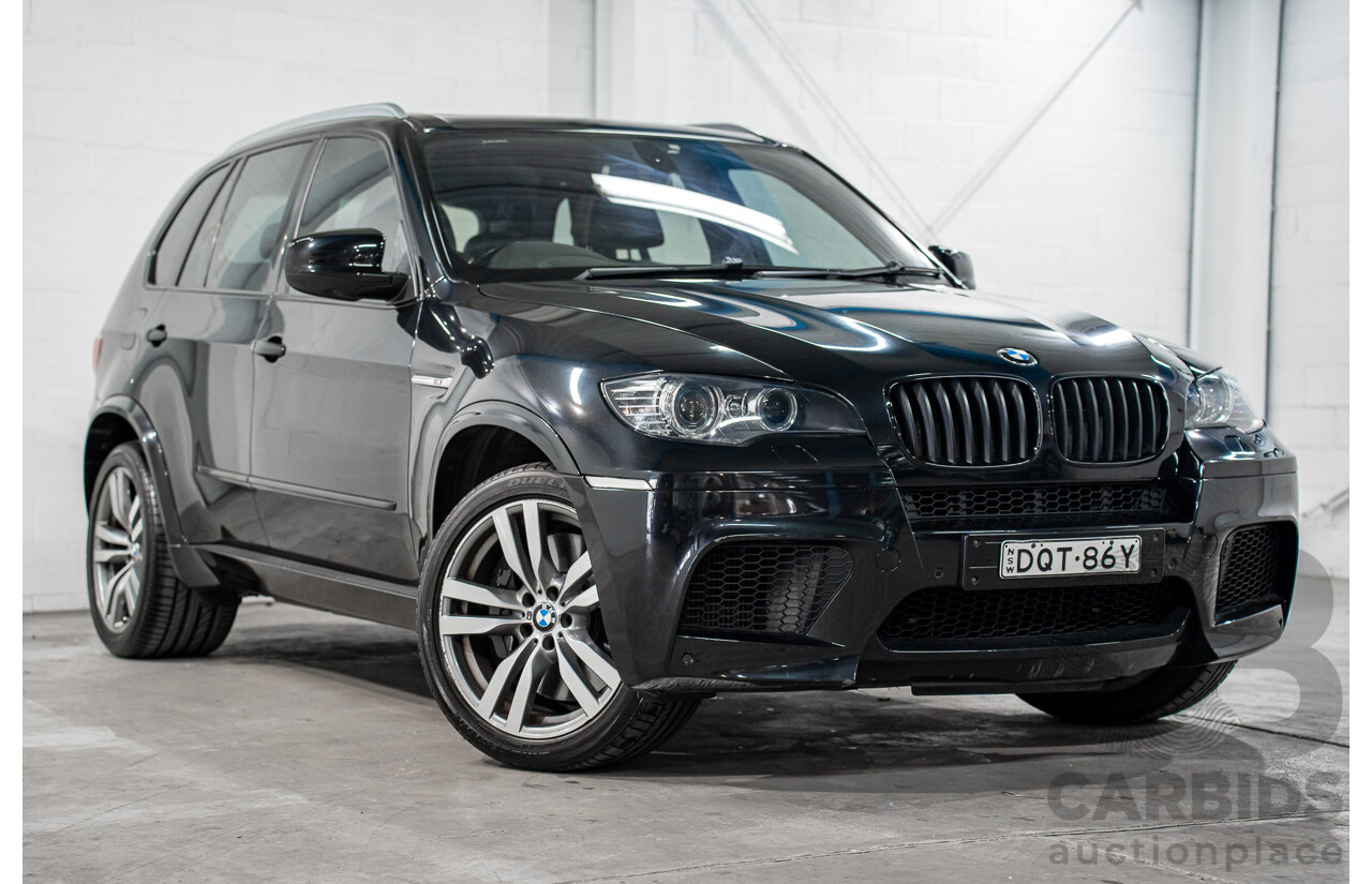 7/2011 BMW X5 M (AWD) E70 MY10 4d Wagon Black Sapphire Metallic Twin Turbo V8 4.4L