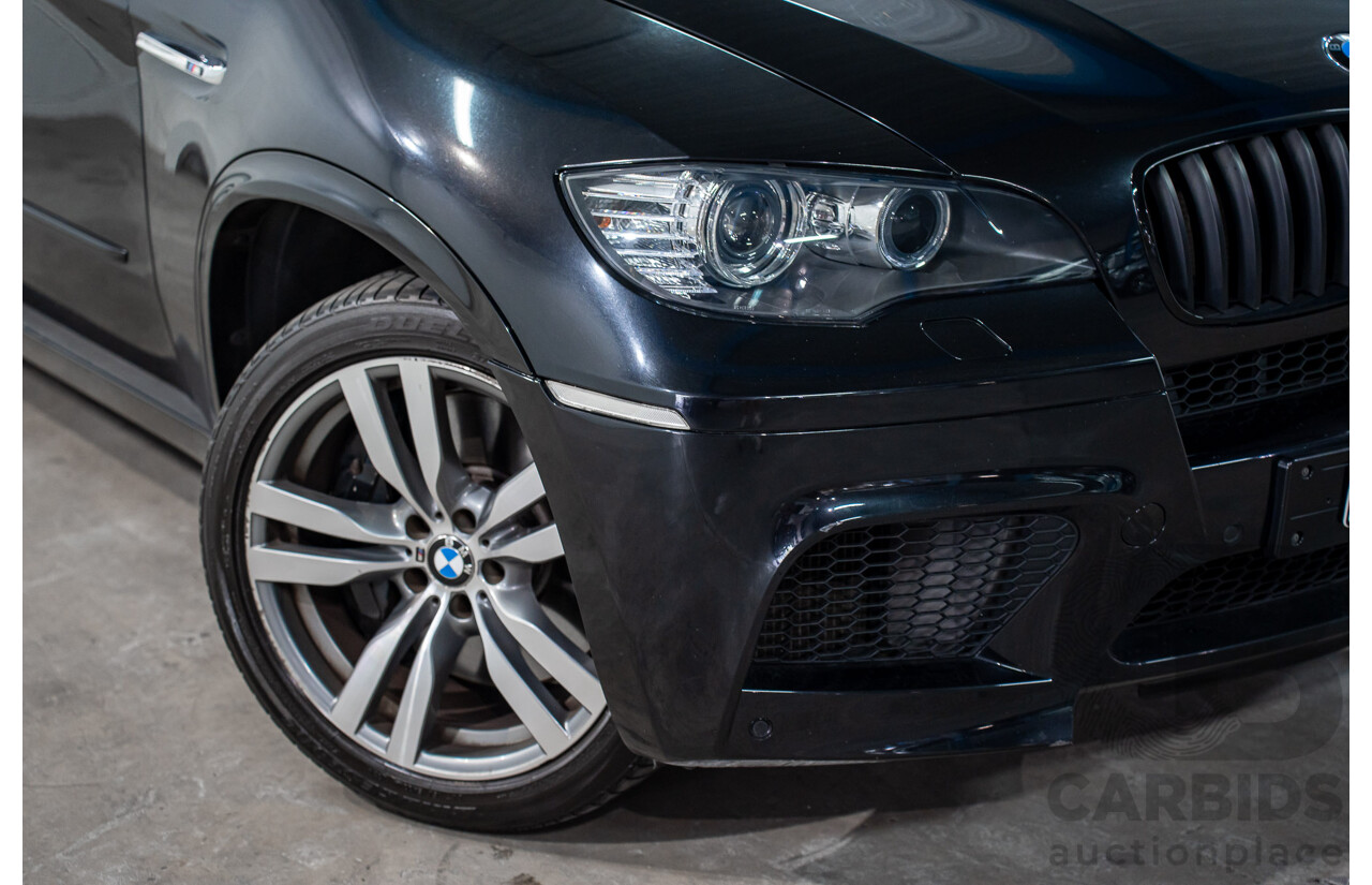7/2011 BMW X5 M (AWD) E70 MY10 4d Wagon Black Sapphire Metallic Twin Turbo V8 4.4L