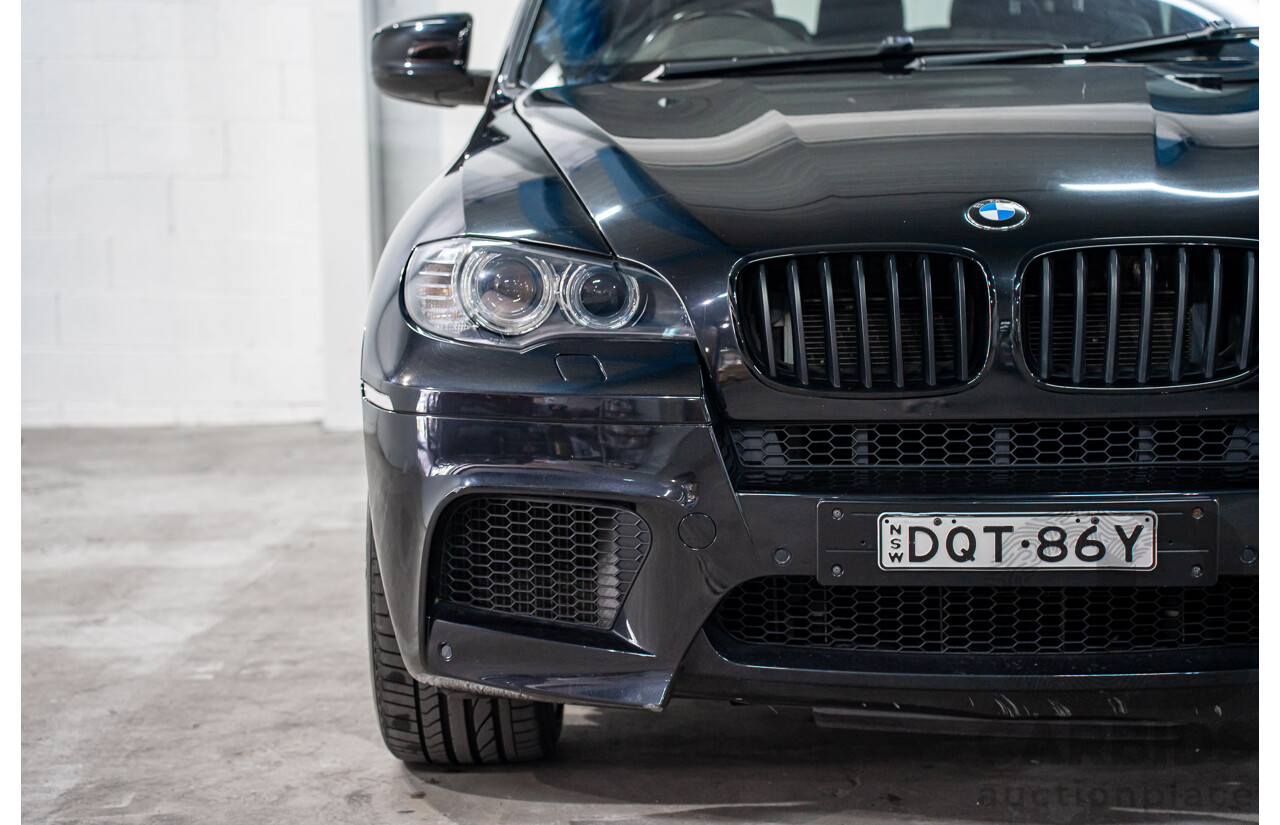 7/2011 BMW X5 M (AWD) E70 MY10 4d Wagon Black Sapphire Metallic Twin Turbo V8 4.4L