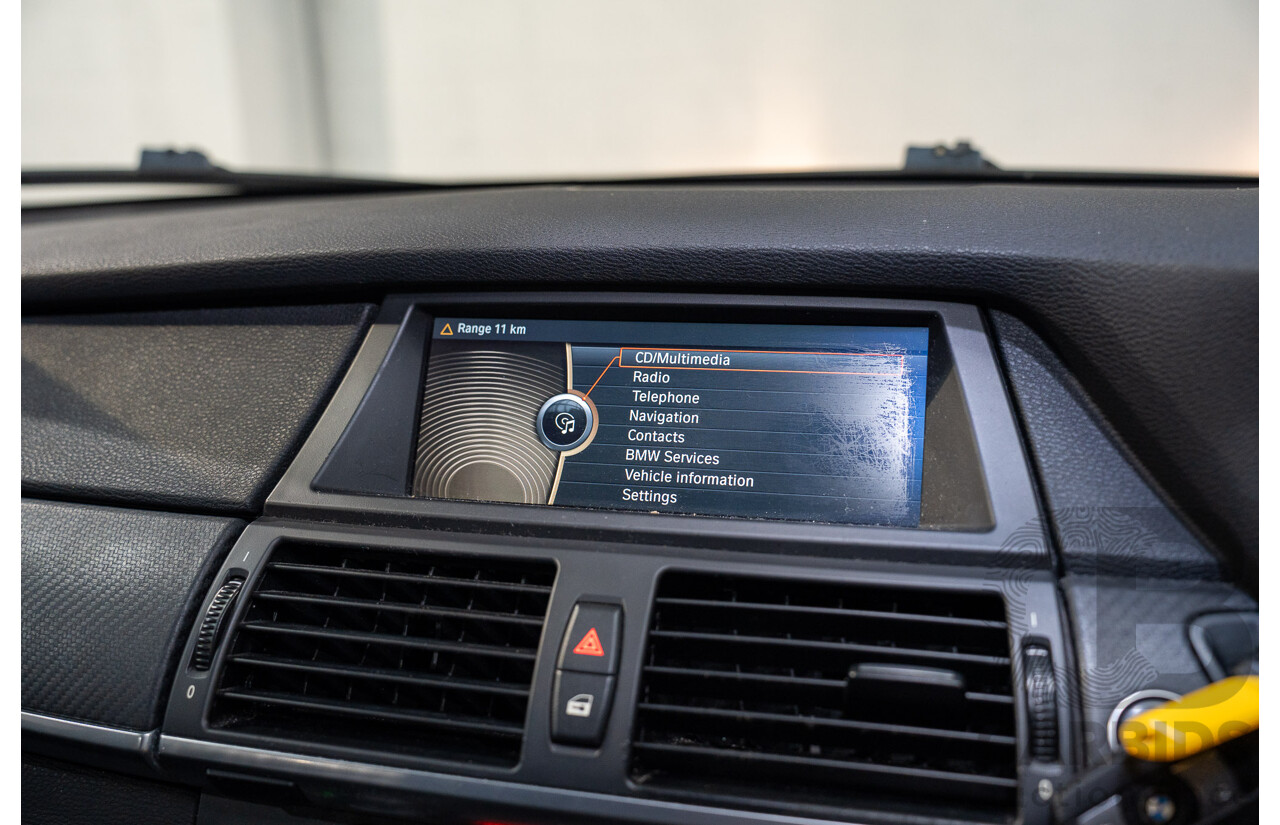 7/2011 BMW X5 M (AWD) E70 MY10 4d Wagon Black Sapphire Metallic Twin Turbo V8 4.4L