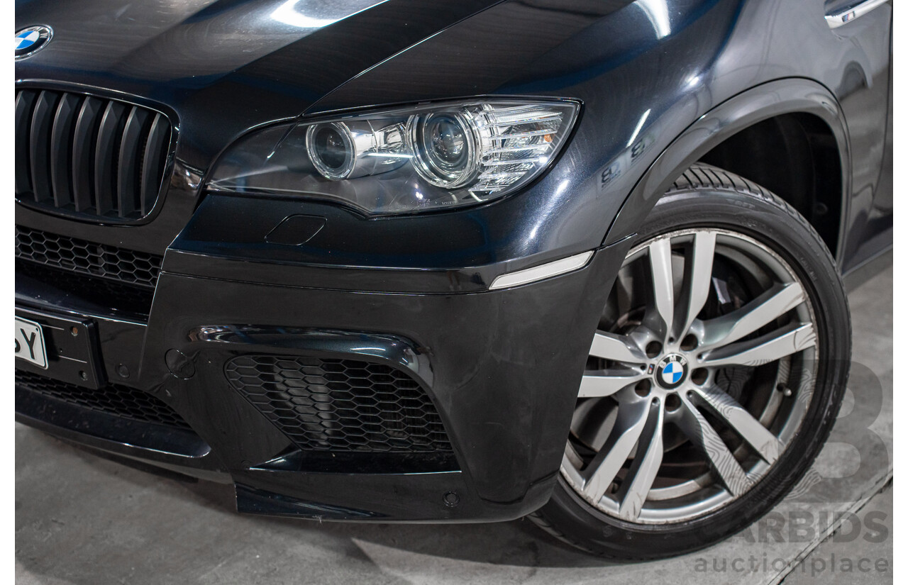 7/2011 BMW X5 M (AWD) E70 MY10 4d Wagon Black Sapphire Metallic Twin Turbo V8 4.4L