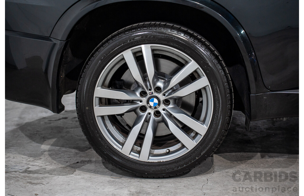 7/2011 BMW X5 M (AWD) E70 MY10 4d Wagon Black Sapphire Metallic Twin Turbo V8 4.4L