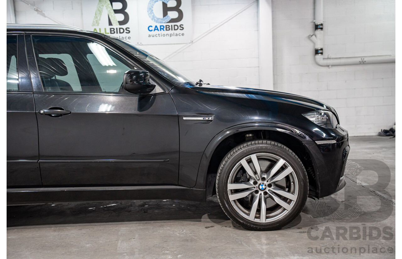 7/2011 BMW X5 M (AWD) E70 MY10 4d Wagon Black Sapphire Metallic Twin Turbo V8 4.4L