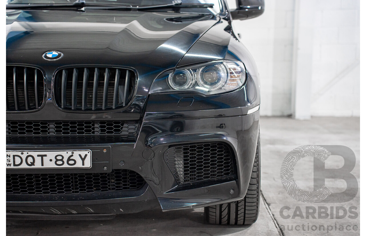 7/2011 BMW X5 M (AWD) E70 MY10 4d Wagon Black Sapphire Metallic Twin Turbo V8 4.4L