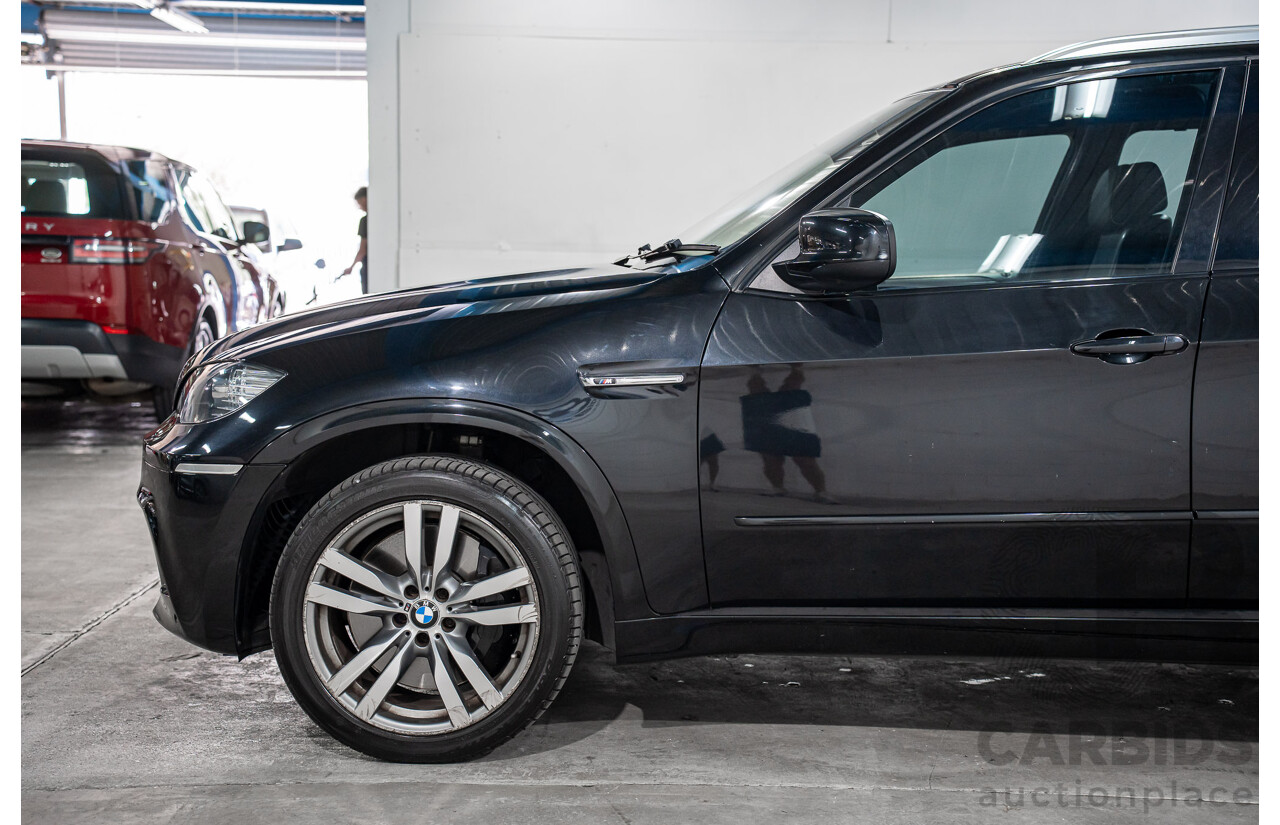 7/2011 BMW X5 M (AWD) E70 MY10 4d Wagon Black Sapphire Metallic Twin Turbo V8 4.4L