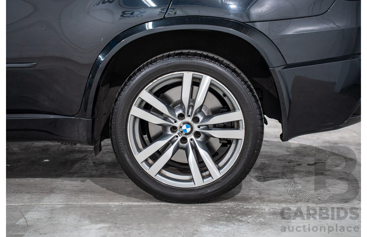 7/2011 BMW X5 M (AWD) E70 MY10 4d Wagon Black Sapphire Metallic Twin Turbo V8 4.4L